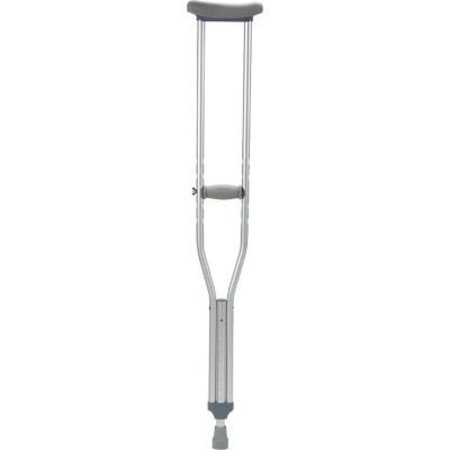 DYNAREX Dynarex Aluminum Crutches For Adult, Single Pack 10102